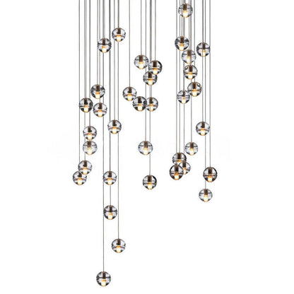 Nordic Crystal Pendant Lamp - Luxury Lighting