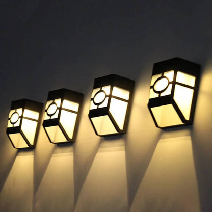 Lampă de perete solară – Iluminat exterior eficient energetic
