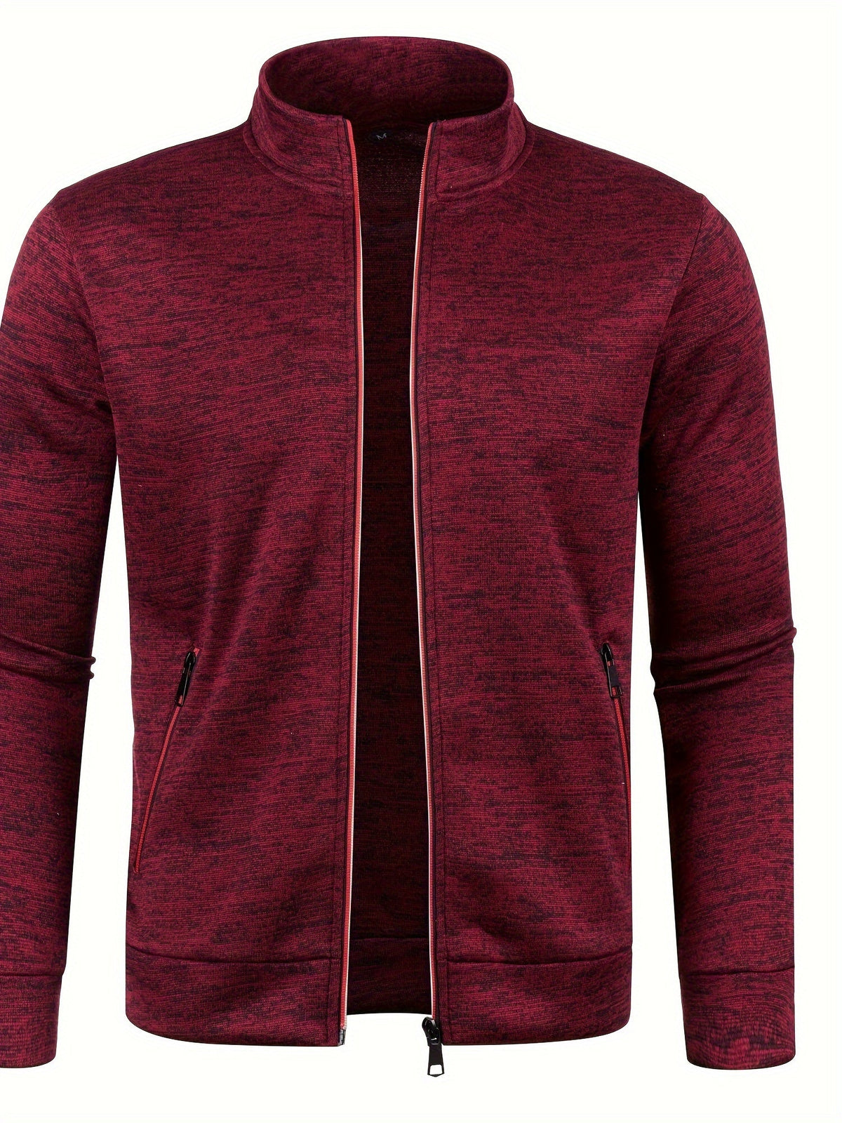 Cardigan da uomo con chiusura integrale a zip – Casual ed elegante per i mesi freddi