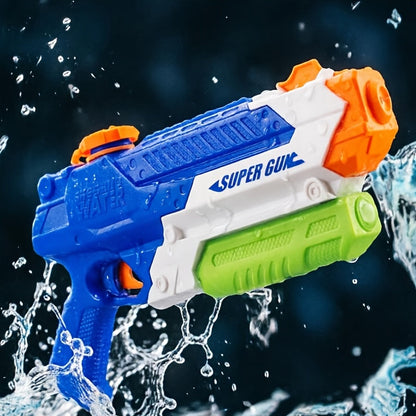 Leistungsstarke Wasserpistole für Kinder mit 300 ml Tank für sommerliche Wasserschlachten
