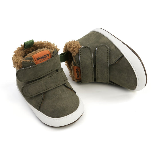 Botas cómodas con velcro para bebés niños - Eon
