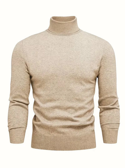 Pull à col roulé avec manches longues