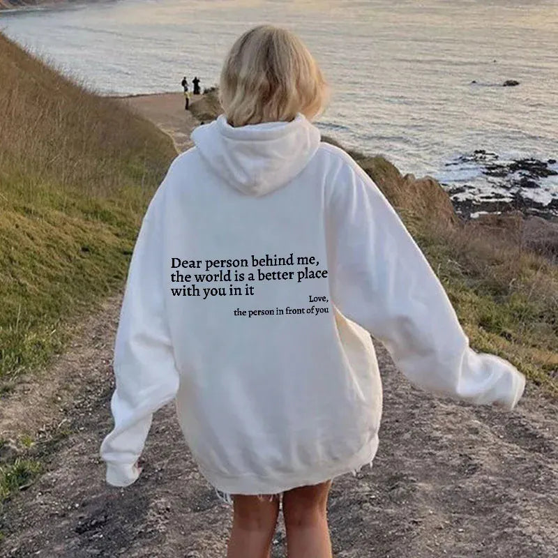 Unisex Hoodie with Inspirational Message