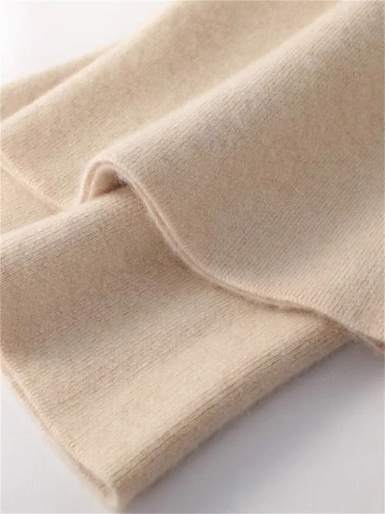 Pantaloni comodi da donna in cashmere - Morbidi e caldi, con vita elasticizzata
