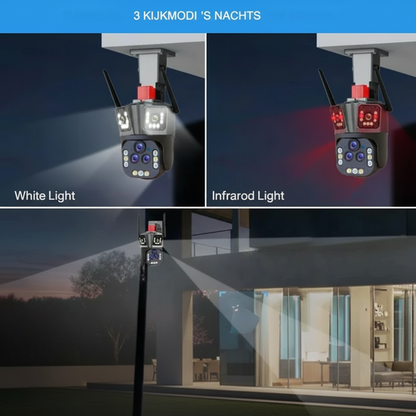 10K WiFi Security Camera with 20MP & 20× Zoom