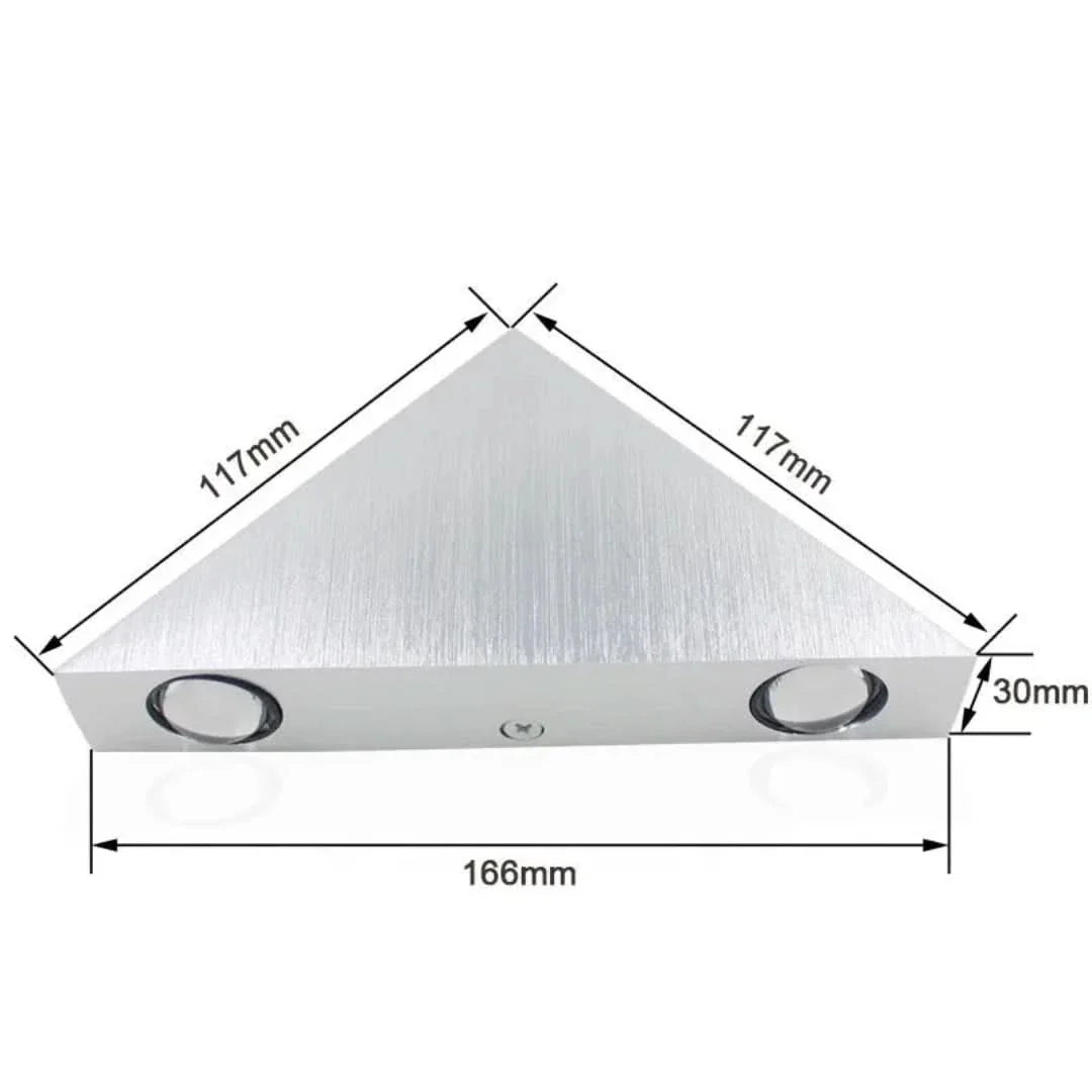 RadiantRay - Solar Fence Light