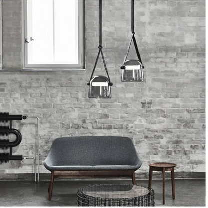 Elegante Pendelleuchte Radiance aus Glas und Metall