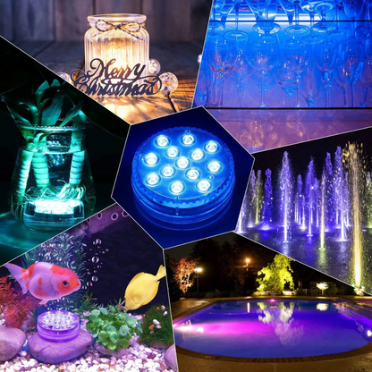 LED Colour Underwater Pool Light with RF Remote Control