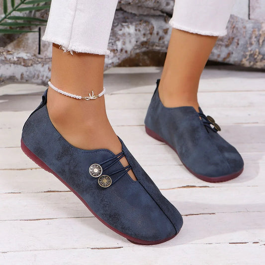 Zapatos sin cordones cómodos para mujer