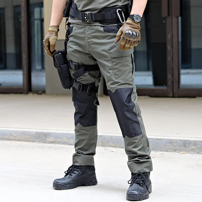Reflective Work Trousers with Knee Protection