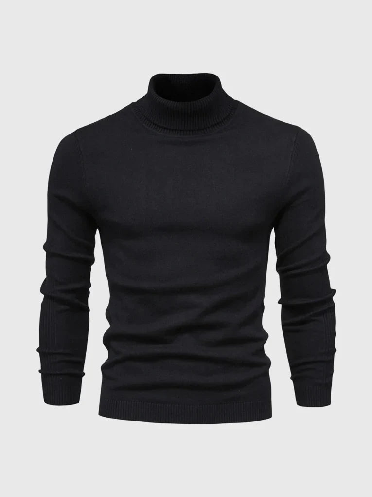 Men's Roll Neck Jumper – Warm and Stylish for Cold Days