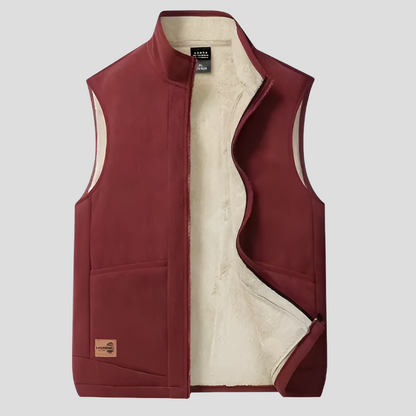 Gilet imbottito invernale da uomo – caldo e alla moda