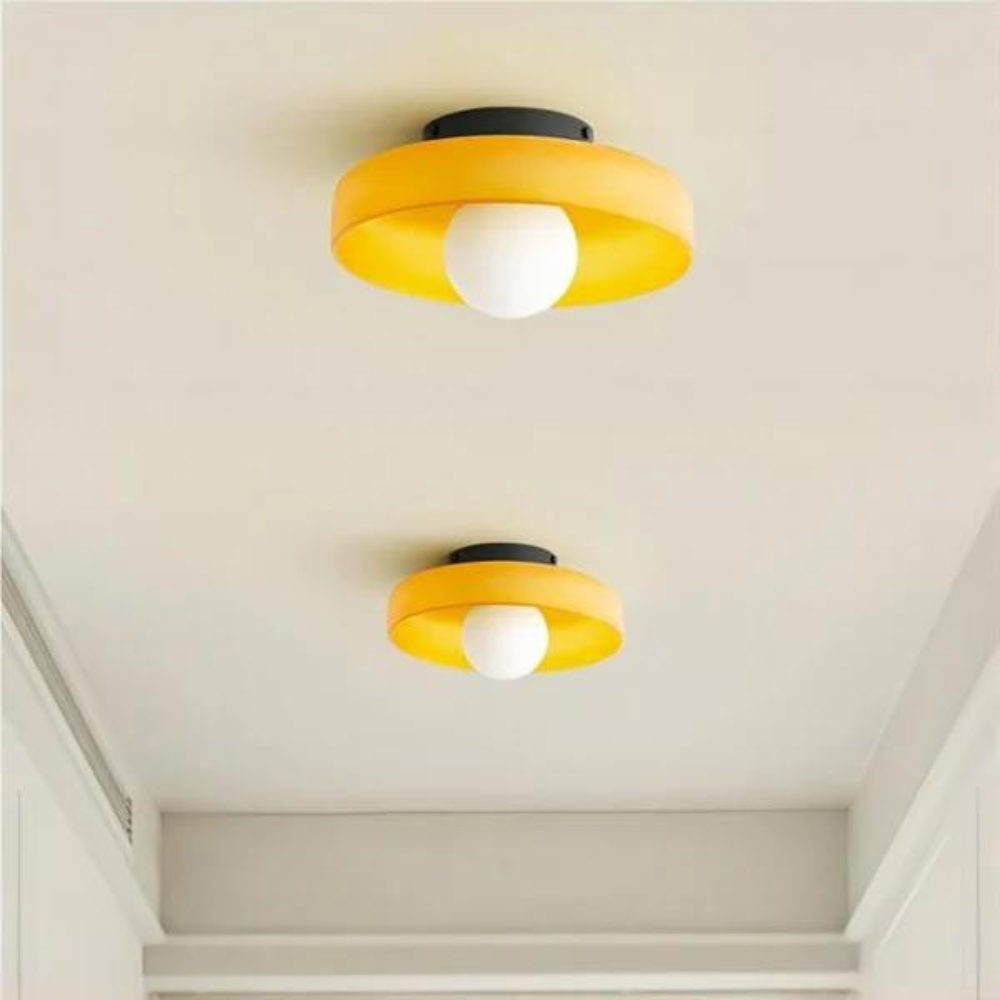 Olive Disc Wall Lamp – Modern and Elegant Design