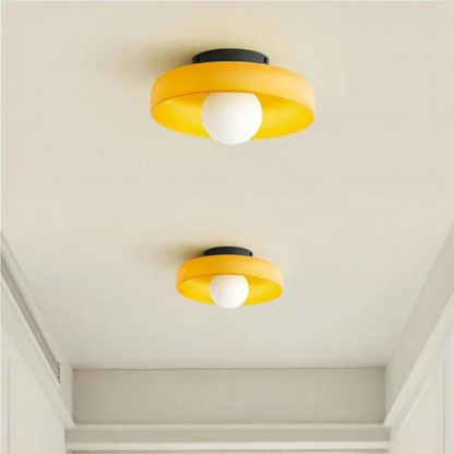 Olive Disc Wall Lamp – Modern and Elegant Design