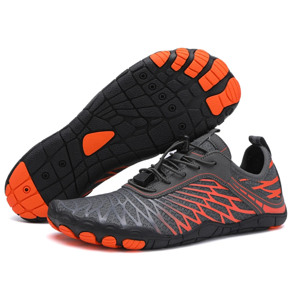 Uniseks waterschoenen met antislipzool en sneldrogend mesh
