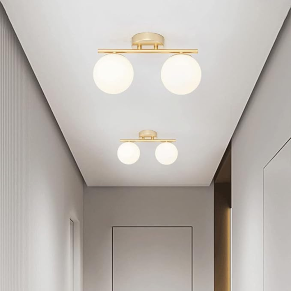 Modern LED Ceiling Light with Adjustable Brightness