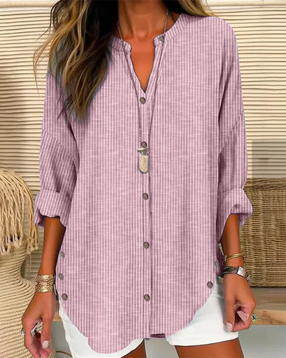 Valerie – Trendy Top with Striped Print and Stylish Fit