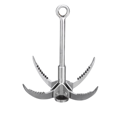 Foldable Grappling Hooks | Stainless Steel, Compact | Camping