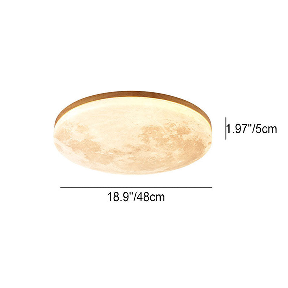 Lámpara de techo LunarGlow – luz de luna relajante para cualquier interior