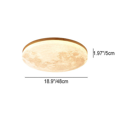 Lámpara de techo LunarGlow – luz de luna relajante para cualquier interior