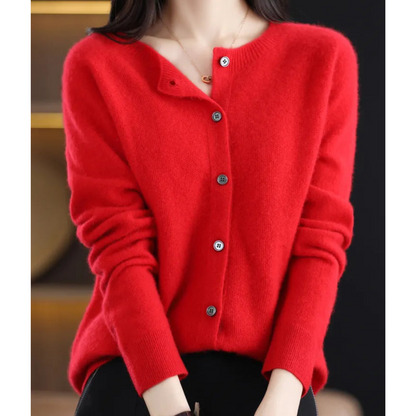 Merino Wool Cashmere Jumper - Marbel