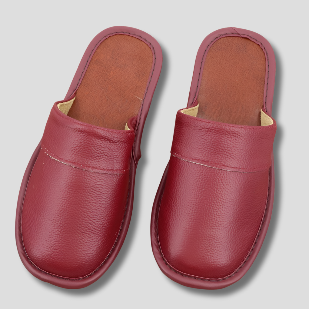 Men's Leather Slippers