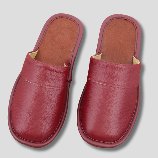 Zapatillas de cuero para hombre