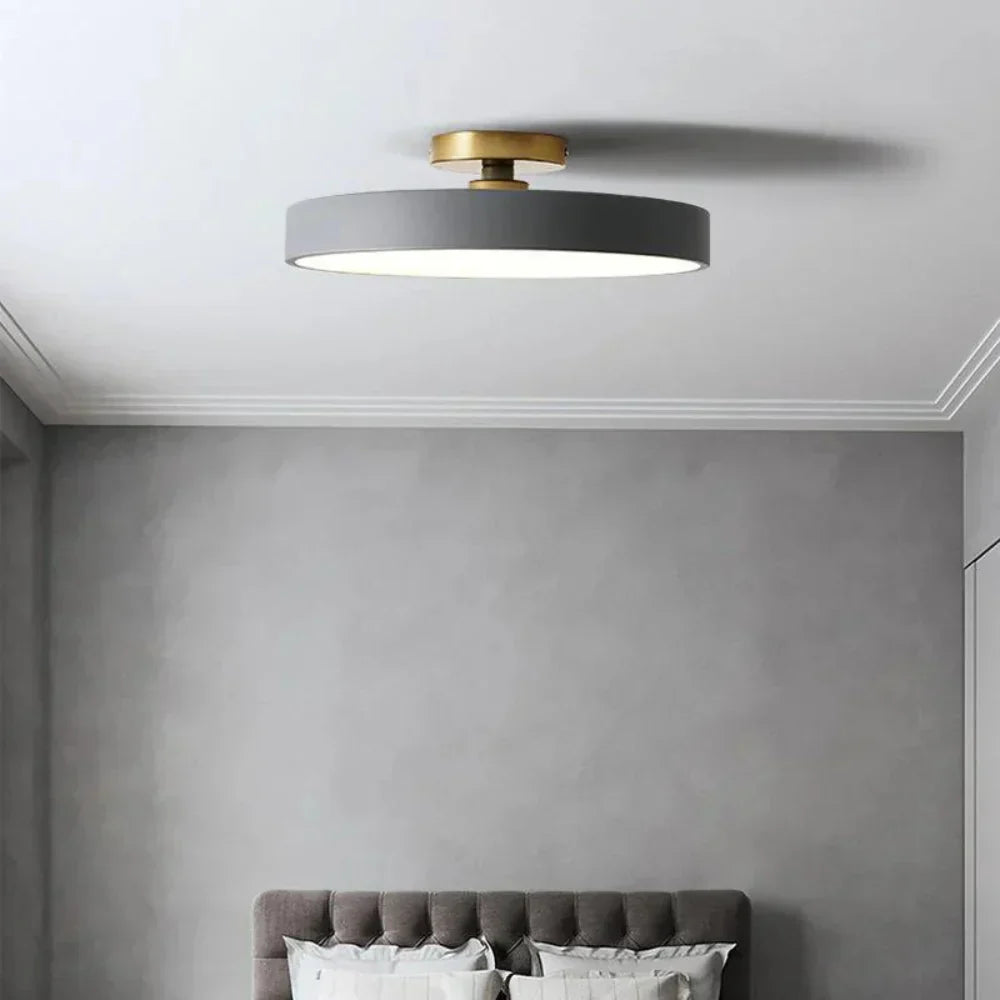 Elegante vibrierende Deckenleuchte mit Farboptionen