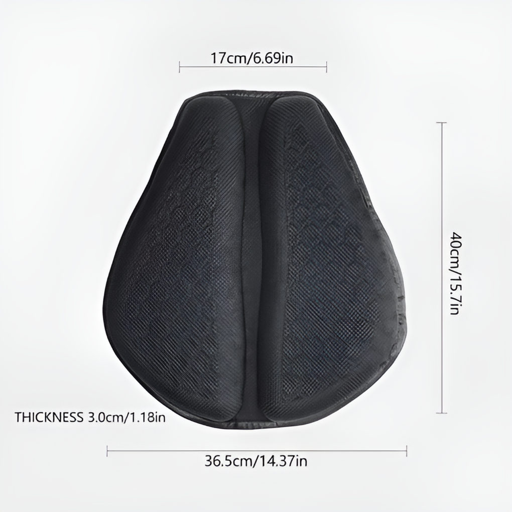 Motorcycle Gel Seat Cushion for Long Distances