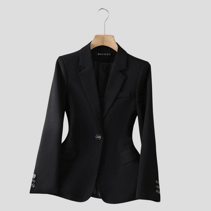 Single-breasted blazer for women