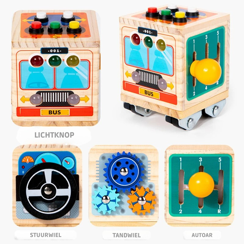 LED Light & Sensory Activity Board for Children (2–6 years)