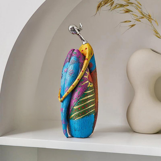 Escultura de resina abstracta moderna artística de mujer