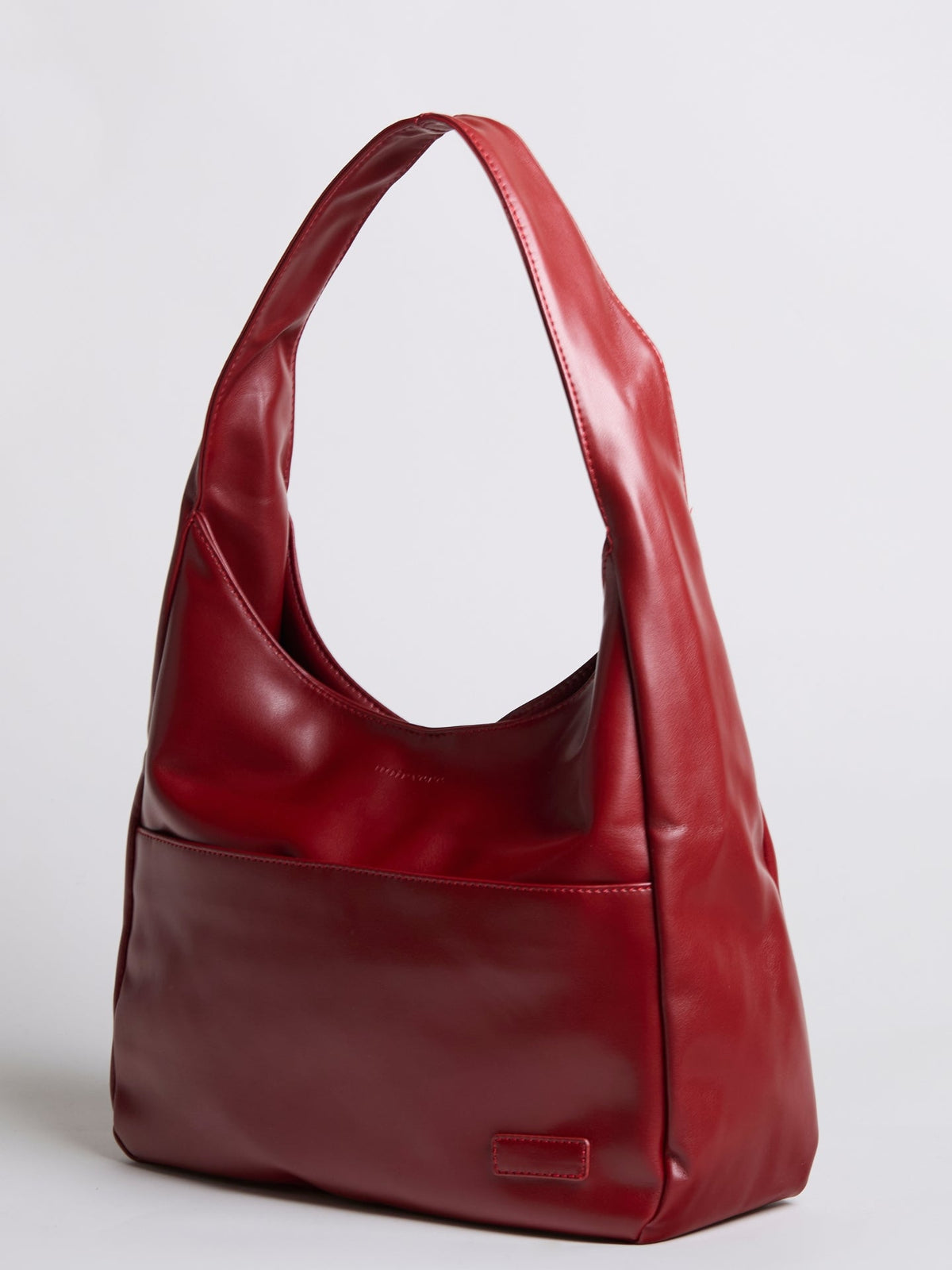 Minimalist Vegan Empty Hobo Shoulder Bag