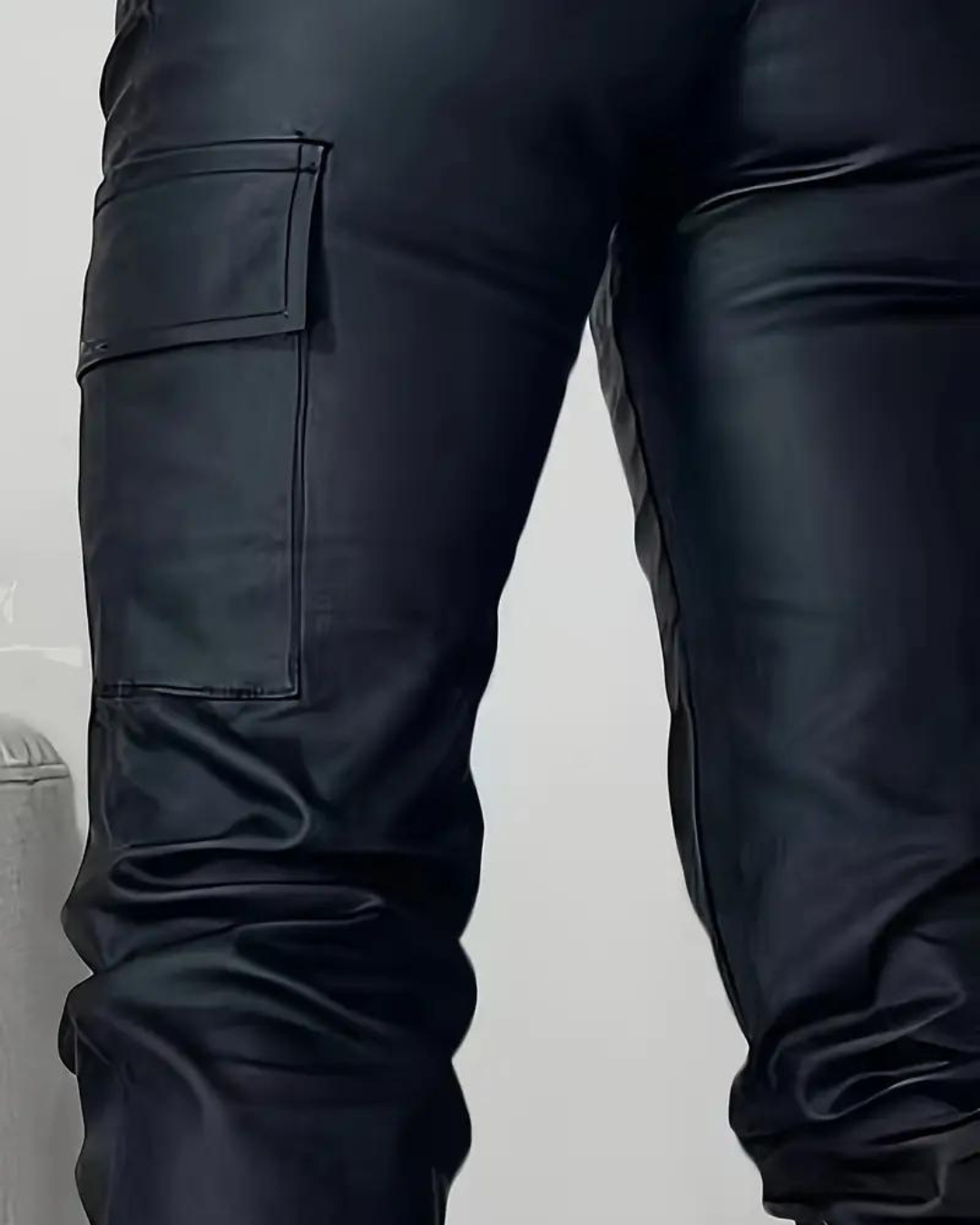 Leather Cargo Ladies' Trousers - Lisa