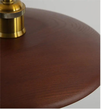 Rustic Wooden Ceiling Lamp for Ambient Lighting