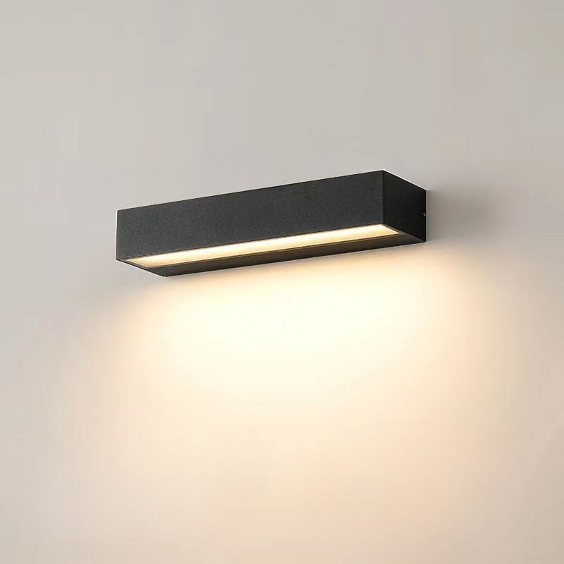 Aplique de pared LED blanco minimalista