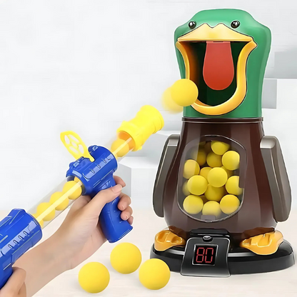 Air-powered Soft Bullet Game