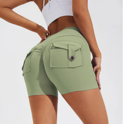 High-Waisted Shorts with Elegant Minimalist Look