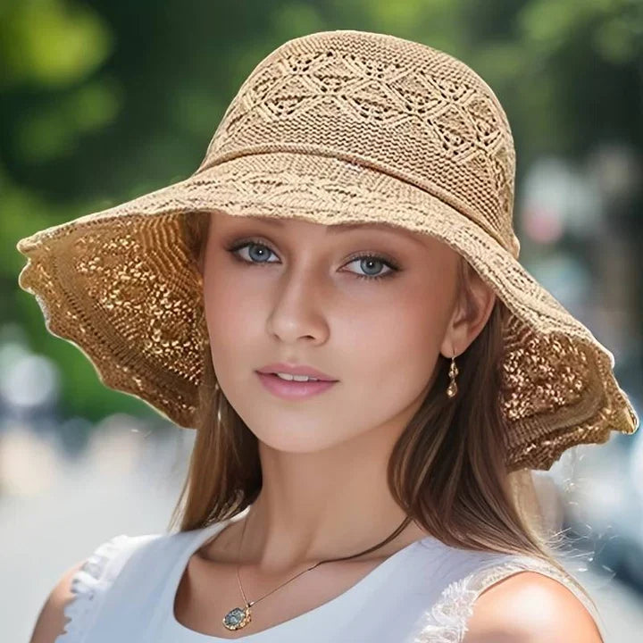 Odessa - Elegant Sun Hat with Wide Brim