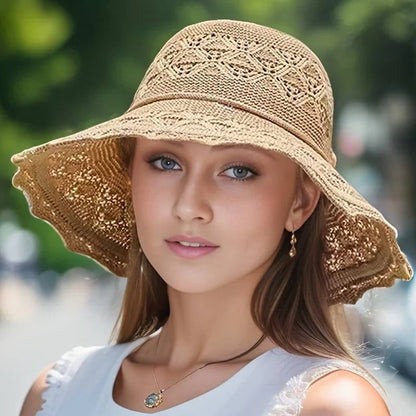 Odessa - Elegant Sun Hat with Wide Brim