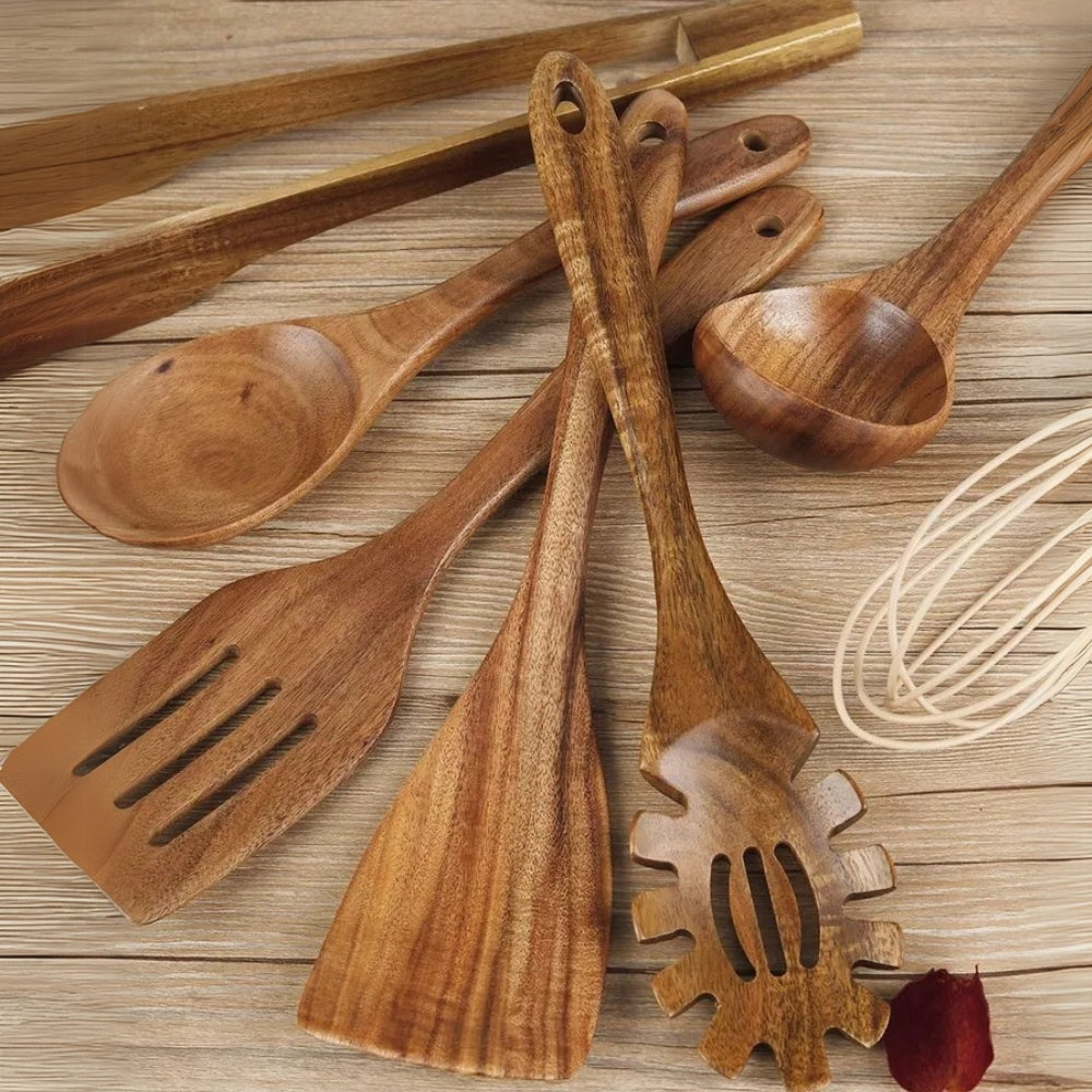 KlareWood – Sustainable and Eco-Friendly Cookware Set (7-Piece)