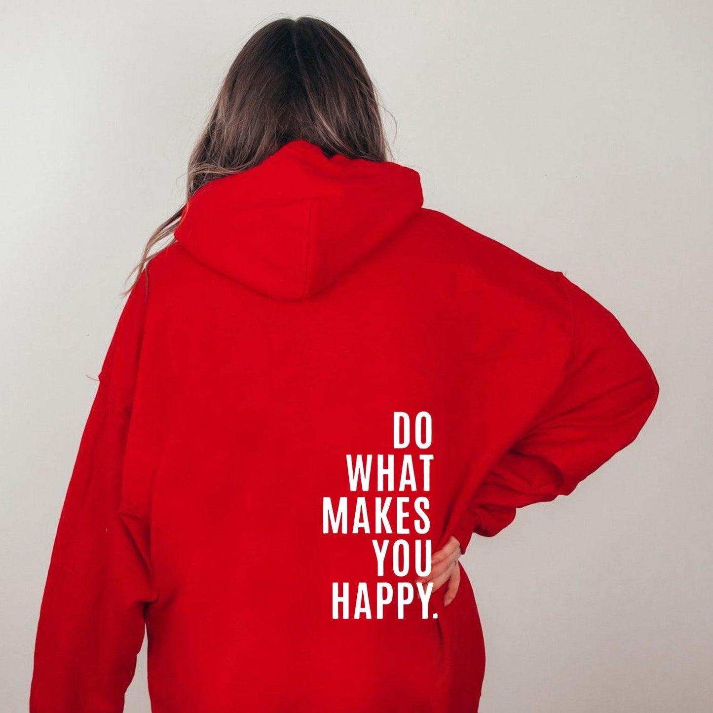 Bedrukte dameshoodie – casual trui met capuchon in moderne streetwearstijl