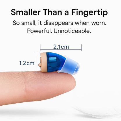 Invisible Hearing Amplifier for Seniors – Clear Sound & Comfortable Daily Use