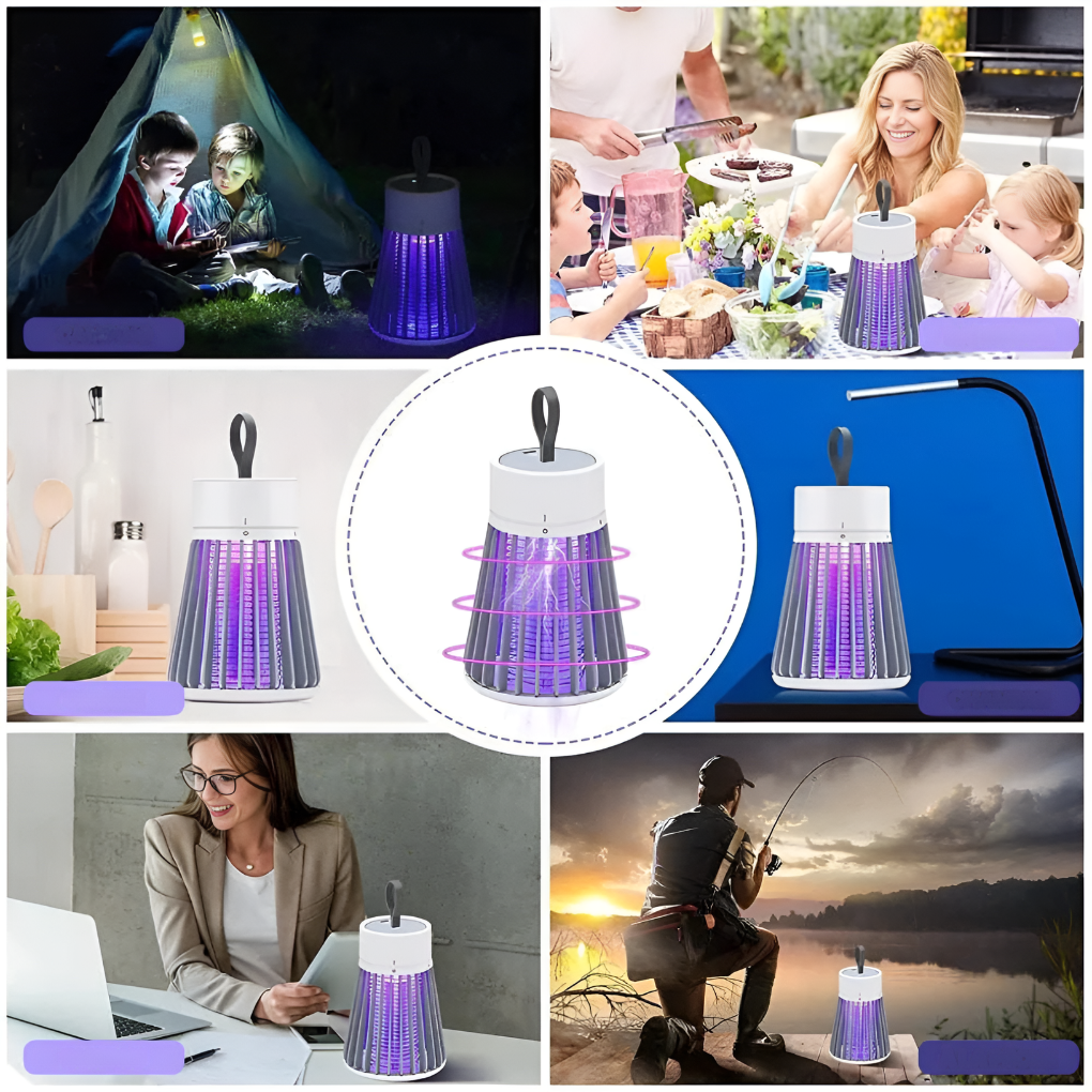 Mosquito-Free with the Electric Mosquito Lamp – For Indoor and Outdoor Use