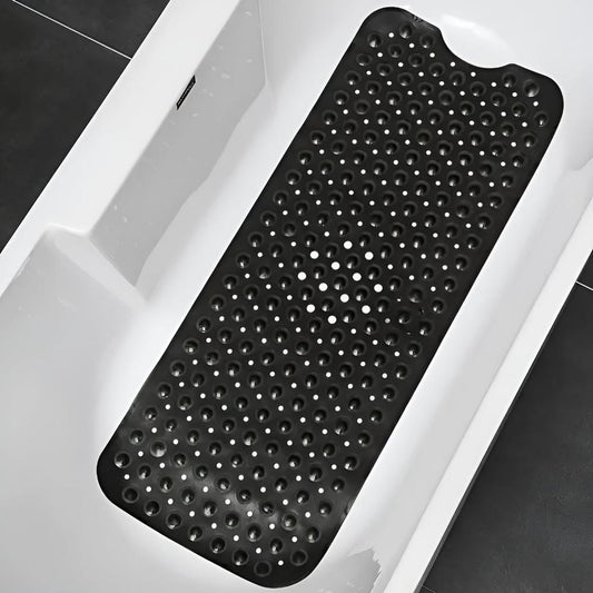 Alfombrilla antideslizante para ducha con exfoliante para pies