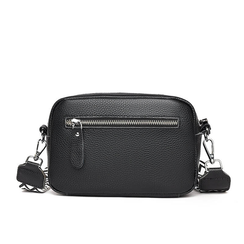 Bolso de cuero elegante: bolso de hombro para mujer
