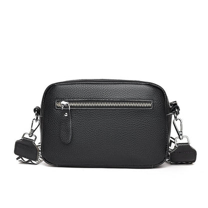 Bolso de cuero elegante: bolso de hombro para mujer