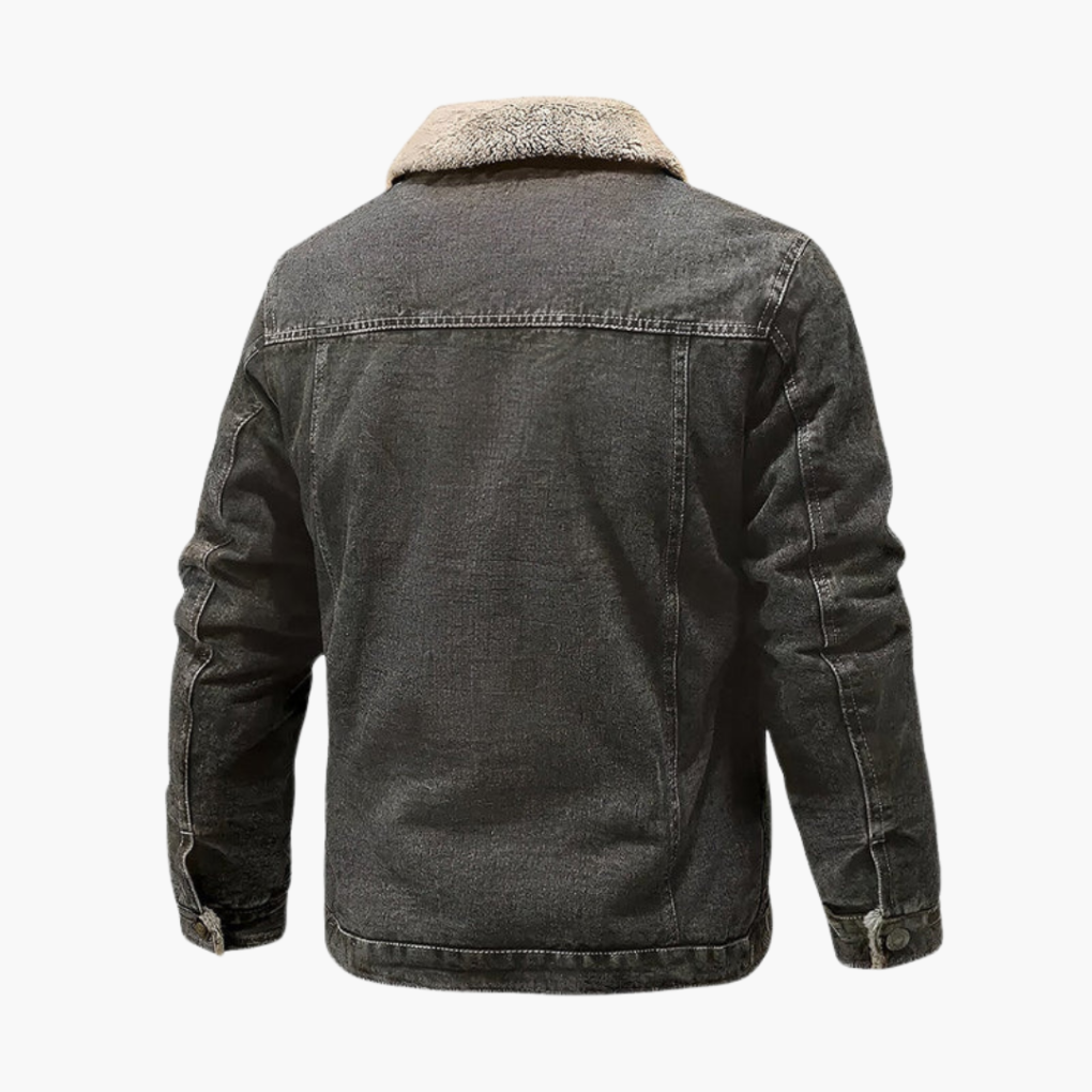 Men's Fleece-Lined Denim Jacket Sale Price