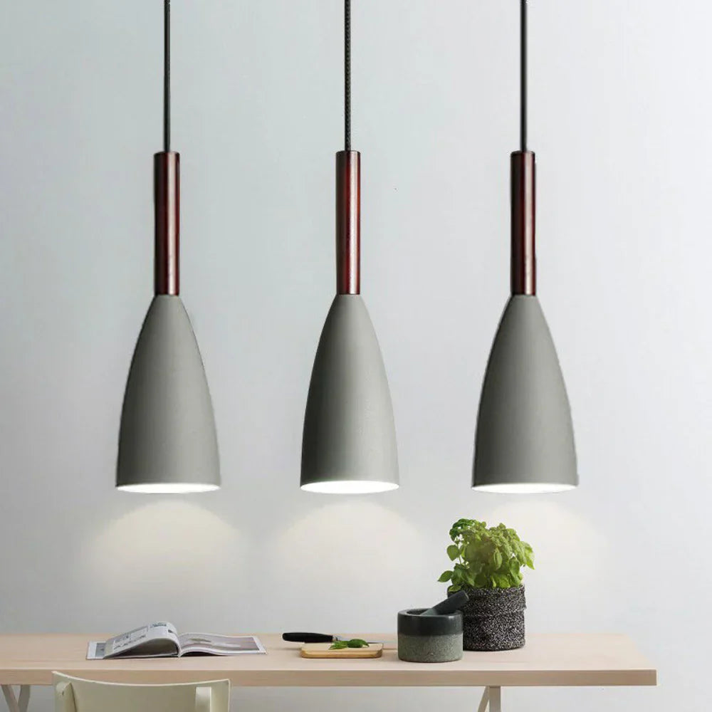 Scandinavian Minimalist Iron Pendant Light
