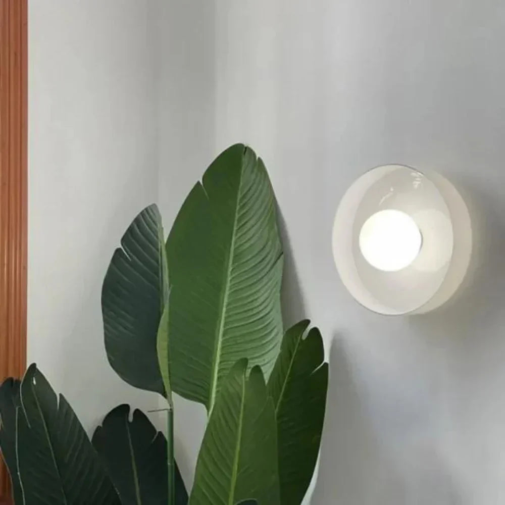 Olive Disc Wall Lamp – Modern and Elegant Design